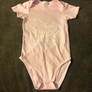 Baby shark onesie